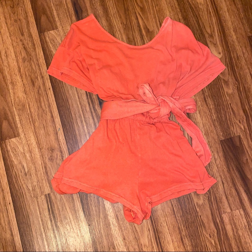 Free People Cut-Out Romper